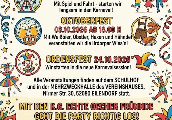 Die Große Eilendorfer ist in Party-Stimmung